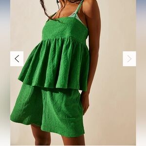 Free People Pastella Shorts Set
